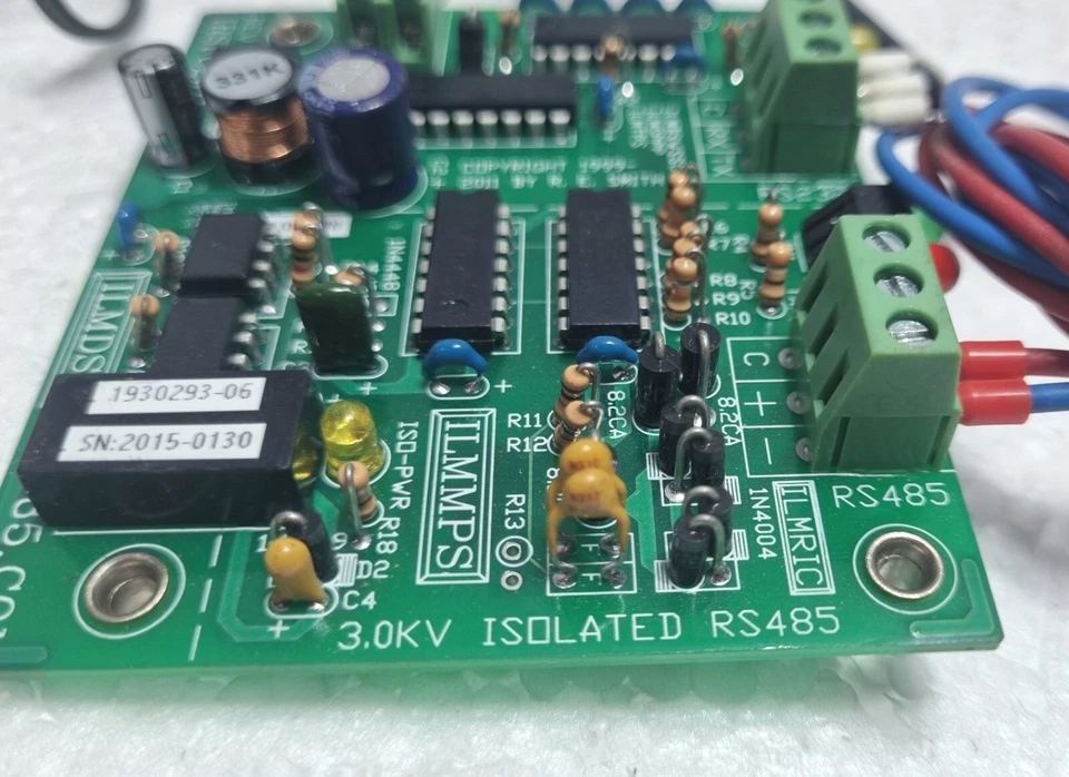 Hydrill | RE SMITH ILMDSS IRSFC24H REV B3 ILMMPS 3.0KV Isolated RS485 PCb - Image 2 of 4