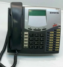 Lot of 2 InterTel 550.8520 Phone Axxess Inter-Tel Tested Working 5508520 Gray