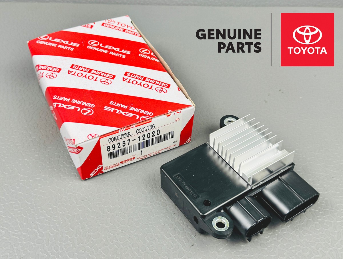 89257-12020 OEM TOYOTA COROLLA 20-21 PRIUS 43800 COMPUTER, COOLING 