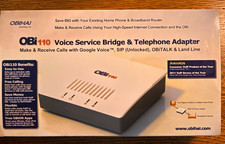 OBiHAI OBi110 VoIP Voice Bridge Adapter 1 Line Ethernet Unlocked