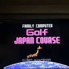 Famicom Disk System Mario games lot of 4 disks 3D Hot Rally Golf F1 FDS Card