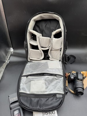 Nikon D5100 DSLR Digital Camera Bundle W/ Lens And Waterproof Bag