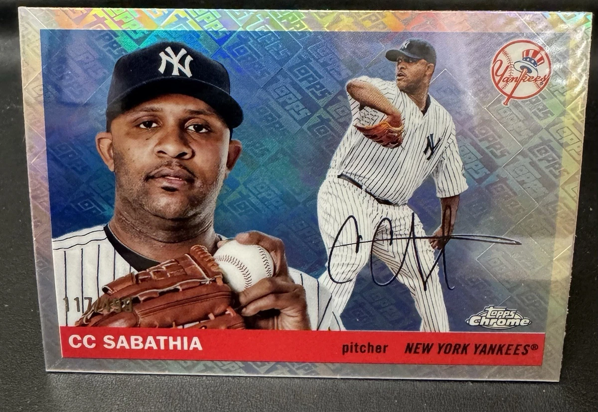 Major Leagues Baseball MLB) (CC Sabathia Serial Numbered Sports