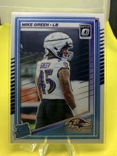 2025 Donruss Optic Mike Green ROOKIE #250 - Baltimore Ravens
