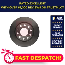 2x Brake Discs Pair Solid fits SEAT EXEO 3R 1.8 Rear 10 to 13 CDHB 255mm Set New