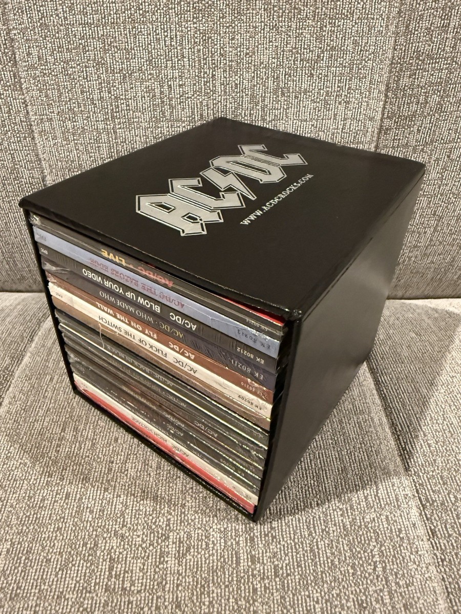 AC/DC-Limited Edition 15 CD Collector's Box Set-Remasters CD's