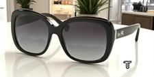 COACH HC8158 500211 Black Light Grey Gradient 58 mm Women's Sunglasses