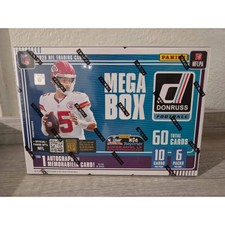 2025 Panini Donruss Football NFL Blue Scope Parallels Exclusive Mega Box NEW