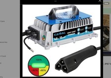 CMTOOL BC103 - 18 AMP 48 Volt Golf Cart Battery Charger for EZGO RXV  TXT