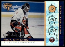 2000-01 Titanium Three-Star Selections Rick DiPietro 553/750 #24