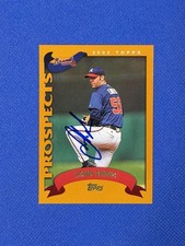 John Ennis Autograph 2002 Topps Traded Rookie Card #T201 Auto signed Braves J’. rookie card picture