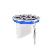PVC Built-in Floor Drain for Sewage Pipes 50-160mm Flat or Raised Floor Use