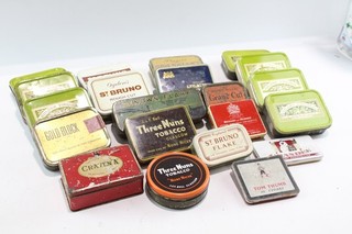 Advertising Tin Metal Boxes Vintage Inc Tobacco Smoking Job Lot