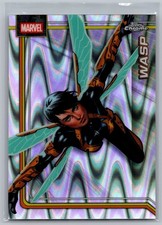 2026 Topps Chrome Marvel Comics #194 Wasp Black RayWave Refractor