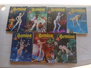 lot De 7 BD COSMINE Pour Adultes Version Italienne