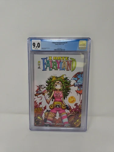 I Hate Fairyland #1 CGC 9.0 Skottie Young Variant 2022 Volume 2