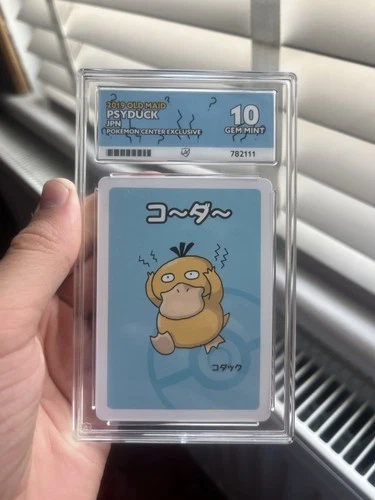 Ace 10 Psyduck Old Maid Card