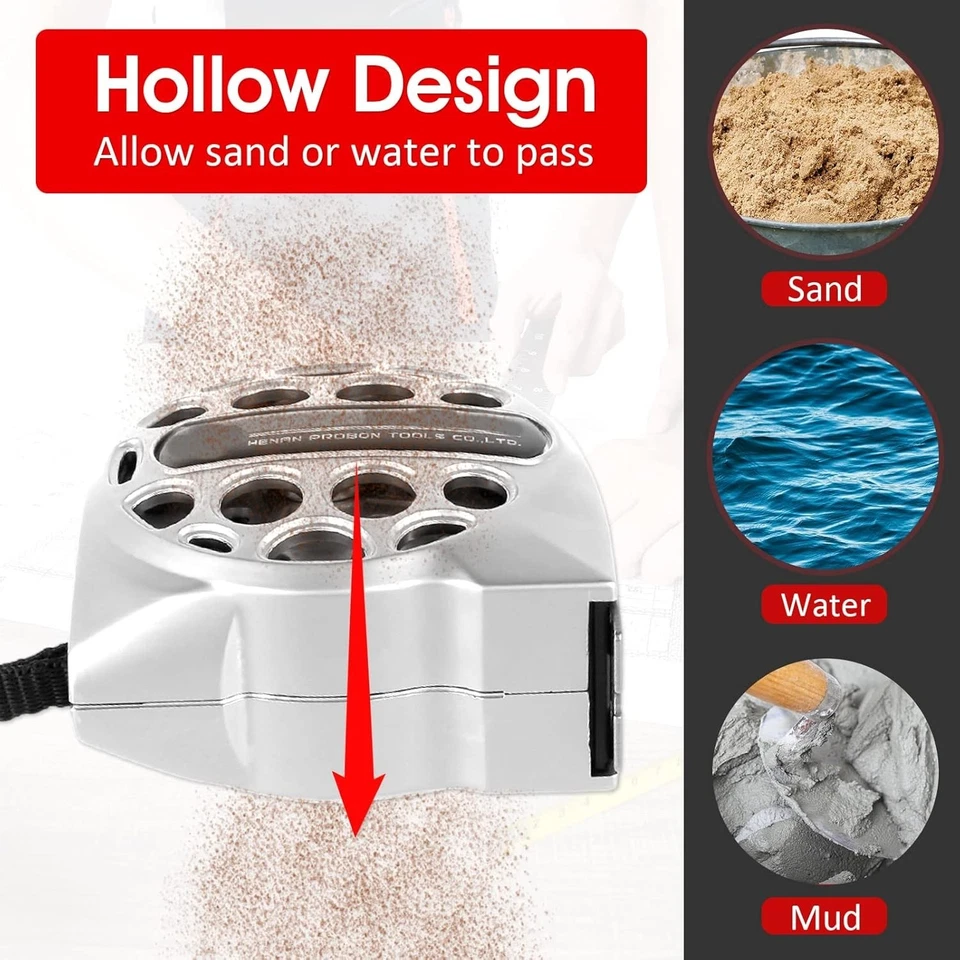 25Ft Measuring Tape, Hollow Design, Anti-Fall, Wear-Resistant, Stainless Steel - Image 3 of 4