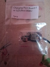Original Samsung Galaxy S22 Ultra Charging Port Board Sim Card Reader US Version