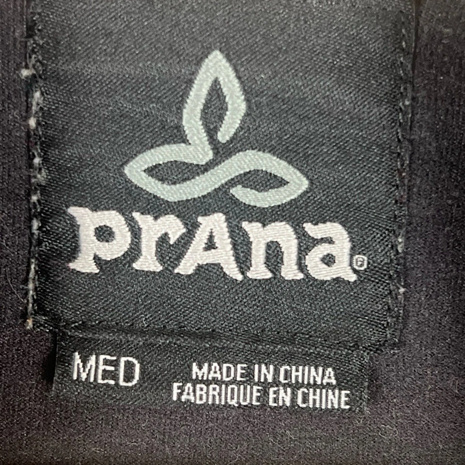 Prana Sweater Jacket Mens Medium Burgundy Full Zip Knit Wool Old Money Shacket - Image 3 of 4