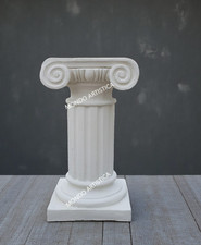 COLONNA CON CAPITELLO IONICO PILASTRO H 77,5 CM DA ESTERNO PER  GIARDINO ROBUSTA