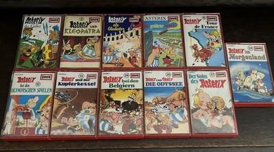 Asterix Hörspiele MC Europa 11 Stück