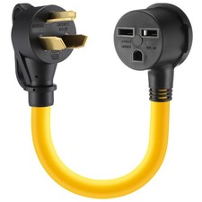 3 Prong to 3 Prong Dryer Adapter Compatible with Nema 10-30p to 6-30r 240v 50...