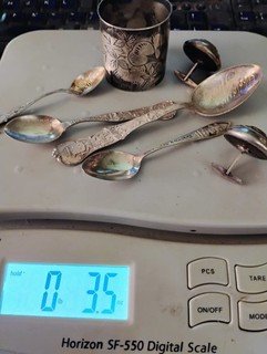 3.5 Ounces Scrap silver