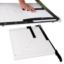 Guillotine Paper Cutter 18 inch A3 Paper Slicer Trimmer for Classroom with Sa...