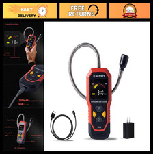 Rechargeable Refrigerant Leak Detector - HVAC Halogen Freon Sniffer, AC Gas Find