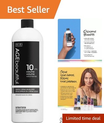 AGEbeautiful Gentle Creme Developer    Salon-Quality Hair Color Lift & Coverage