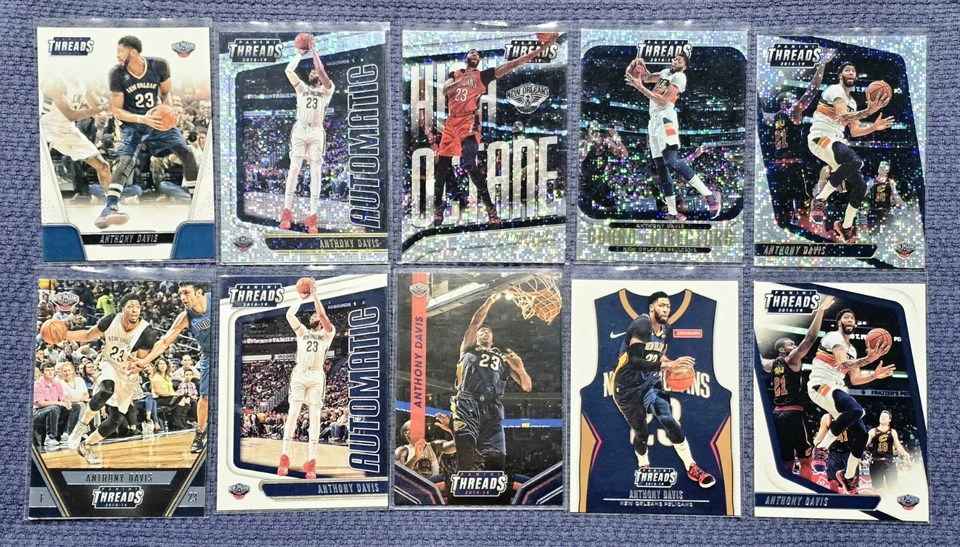 Anthony Davis LOT of 10 Cards ALL Cards Are MINT or BETTER Condition - Image 2 of 4