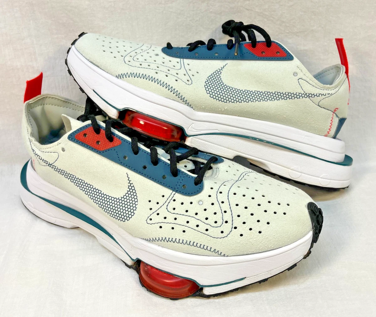 Nike Air Zoom-Type N.354 Light Silver Crimson | eBay