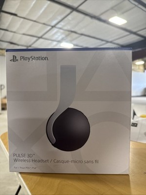 Sony Pulse 3D Bluetooth Wireless Gaming Headset for PlayStation 4/5 White/Black