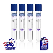VACUUM BLOOD COLLECTION TUBE K2 EDTA, 13X100MM 6ML, ROYAL BLUE, EXP 5/28, 30074