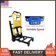 Electric Stair Climbing Hand Trucks Climber Dolly Cart 440lb Capacity 3 Speeds