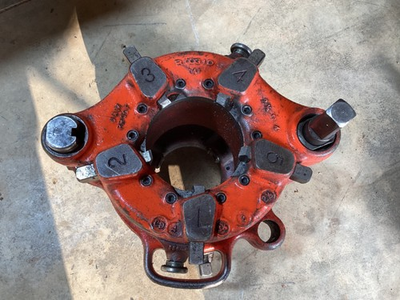 #ad Ridgid 141 Pipe Threader Receding Geared Threader 2 1 2” 4” Jam Proof #T1 $699.99
