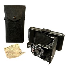 Kodak 1930s Six-16 Art Deco Folding Camera w/ 126mm F 6.3 Lens