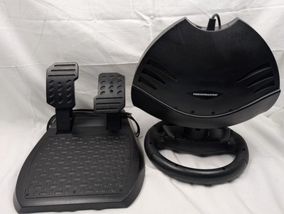   Thrustmaster T80 Racing Wheel & 2 Pedal Set PS4 PS3 PC USB Powers On Tested