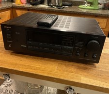 Onkyo TX-SV444 Audio Video Receiver for Tape Radio Phono CD TV Tested Video Out