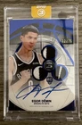 2025-26 Topps 3 Egor Demin Rookie Triple Patch Autograph Auto Blue /15 Nets RC