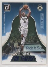 2017 Donruss All Clear for Takeoff Press Proof Blue Giannis Antetokounmpo o7m