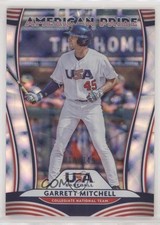 2020 Panini Donruss American Pride Silver /349 Garrett Mitchell Mike Trout s9d