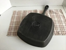 Emeril Cast Iron Ribbed Grill Skillet 16" x10" x 2" Heavy weight New Other
