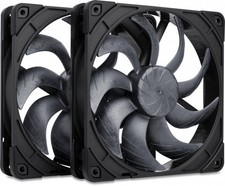 Image of Noctua NF-A14x25 G2 PWM Sx2-PP chromax.black 1500RPM 140mm Next Gen Fan Set