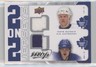 2008 Upper Deck MVP 2 on 2 Jerseys Spezza Sundin Heatley Antropov #J2-SSHA
