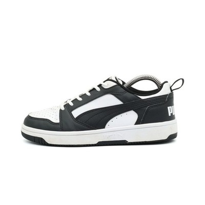PUMA Damen 393833-01 Sneaker Schwarz Weiß Leder Low Atmungsaktiv Classics EU 37