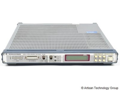 Rohde & Schwarz DVMD MPEG-2 Measurement Decoder