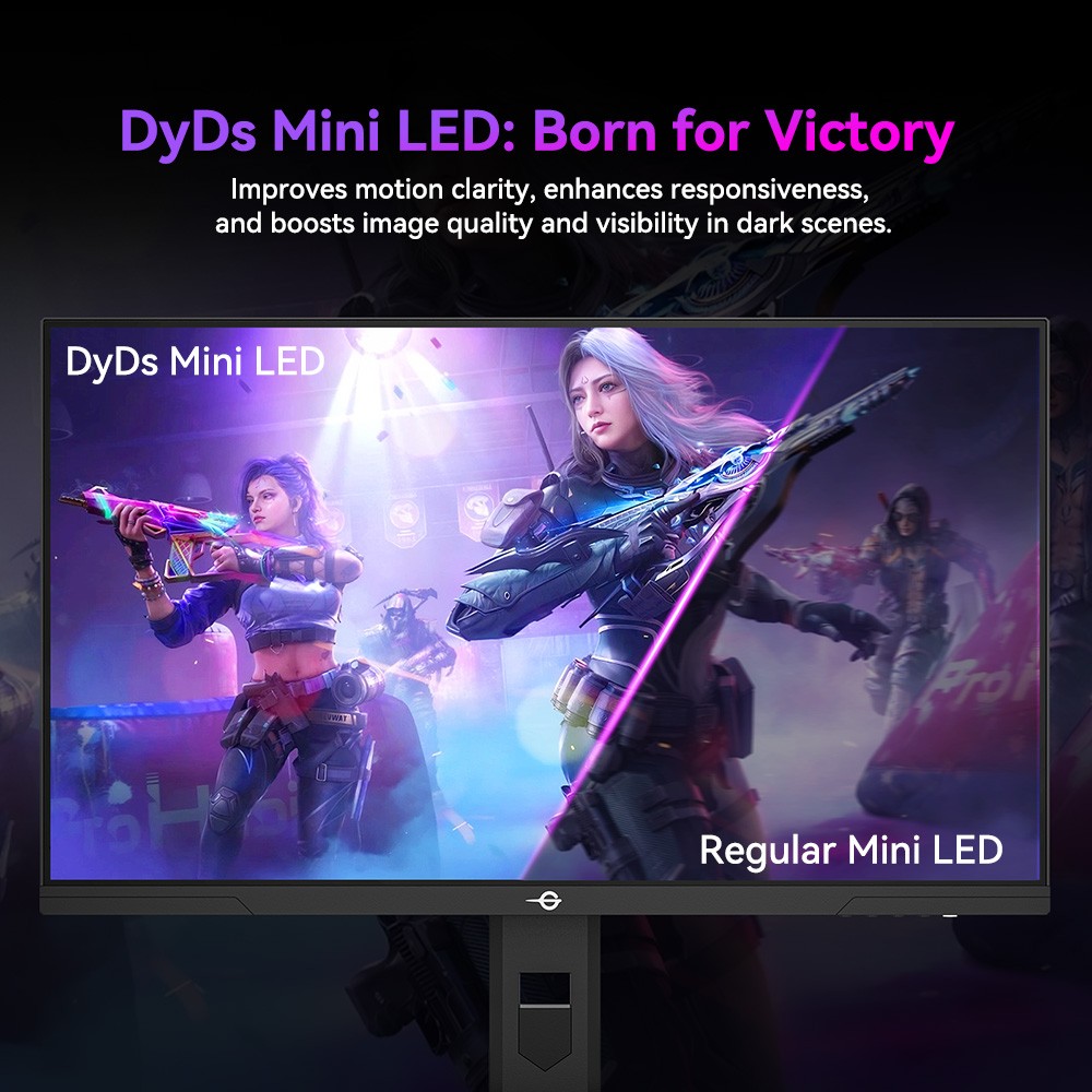 TITAN ARMY P275MV PLUS Gaming Monitor 16:9 Fast IPS UHD 160Hz Dual