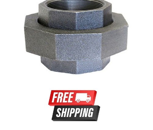Anvil 8700163556 Malleable Iron Pipe Fitting Union 1-1/4" NPT Female Galvanized
